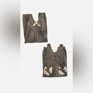 Stylish Black and White Jumpsuit